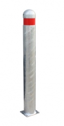 Stilpoller KOPENHAGEN aus Stahl Ø 108 mm mit Halbkugel